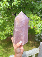 Load image into Gallery viewer, Rose quartz tower
