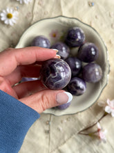 Load image into Gallery viewer, Amethyst mini sphere
