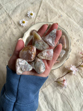 Load image into Gallery viewer, Flower agate tumble (set of 2)
